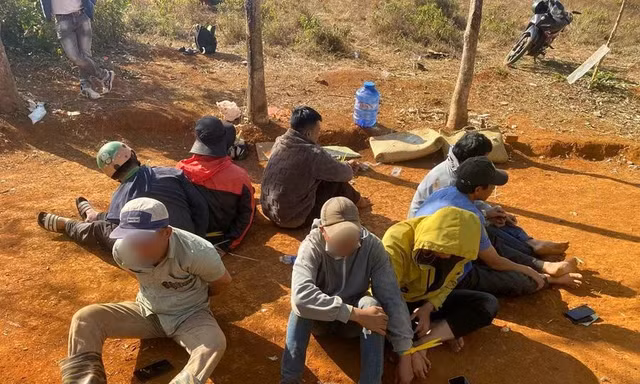Triệt phá tụ điểm đá gà hoạt động tinh vi ở xã biên giới Lâm Đồng