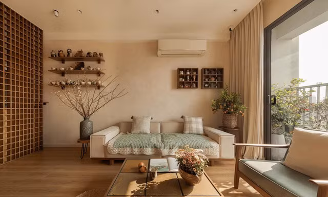 Ấn tượng với căn hộ phong cách Wabi Sabi 