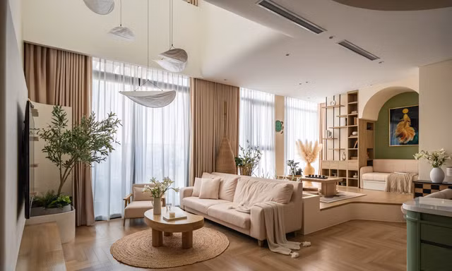 'Biến' căn hộ thành không gian nghỉ dưỡng tại gia