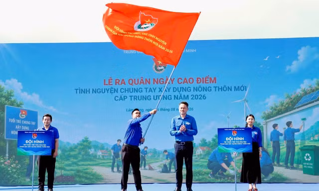 Trung ương Đoàn ra quân cao điểm tình nguyện xây dựng nông thôn mới tại Lâm Đồng