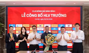 Ninh Bình FC chính thức bổ nhiệm HLV Chu Đình Nghiêm