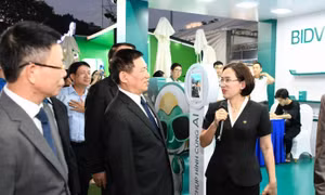 VIDEO: Phó Thủ tướng tham quan gian hàng BIDV tại Sóng Festival - Ngày thẻ Việt Nam 2025 