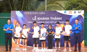 Không gian thể thao thanh niên tiếp năng lượng, bừng sức trẻ