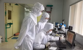 Nhà chiếu hình vũ trụ tại ĐH Phenikaa phục vụ sinh viên học tập, trải nghiệm Ảnh: NTCC 
