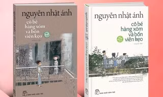 Bìa sách "Cô bé hàng xóm và bốn viên kẹo"