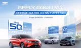 Geely công bố chính sách ưu đãi lớn trong tháng 8: Cơ hội sở hữu xe dễ dàng hơn bao giờ hết