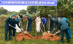 Tuổi trẻ Trung đoàn 923 Phòng không - Không quân ra quân Tháng Thanh niên năm 2026