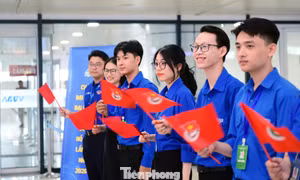 Sắc xanh trước thềm Đại hội Đoàn toàn quốc lần thứ XIII