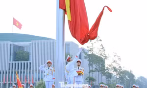 Trang nghiêm Lễ Thượng cờ mừng 81 năm Quốc khánh 2/9