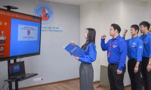 Tuổi trẻ Việt Nam tại LB Nga chào mừng thành công Đại hội XIV của Đảng
