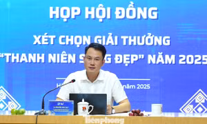 Xét chọn gương tiêu biểu trao Giải thưởng 'Thanh niên sống đẹp' năm 2025