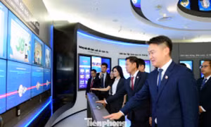 Đoàn đại biểu cấp cao Trung ương Đoàn TNNDCM Lào thăm và làm việc tại Viettel