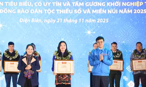 Vinh danh 36 gương tiêu biểu trong phát triển vùng đồng bào dân tộc thiểu số và miền núi