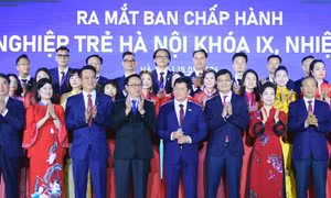 Anh Trần Đăng Nam tái cử làm Chủ tịch Hội Doanh nghiệp trẻ Hà Nội khóa IX