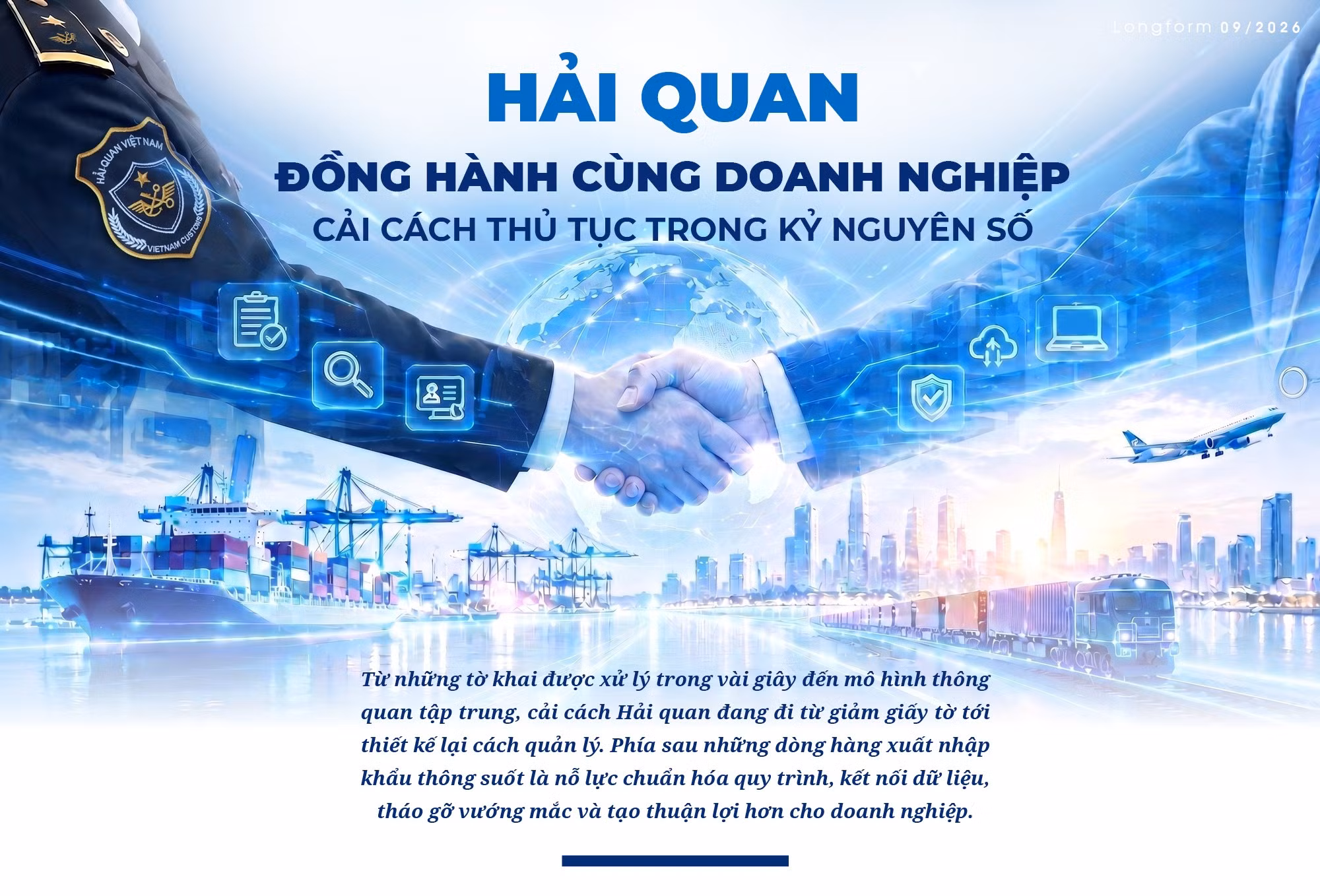 Hải quan đồng hành cùng doanh nghiệp, cải cách thủ tục trong kỷ nguyên số