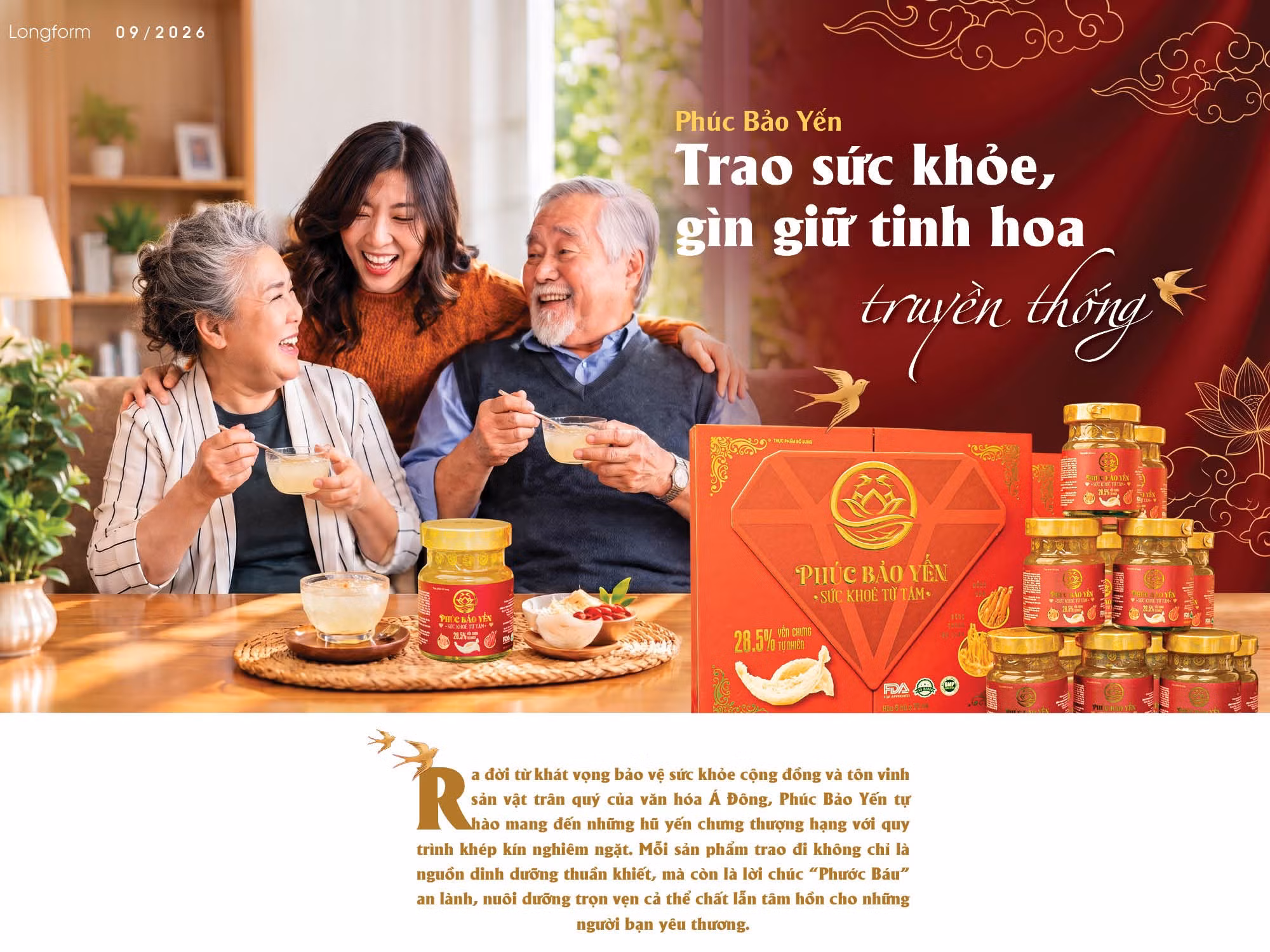 Phúc Bảo Yến: Trao sức khỏe, gìn giữ tinh hoa truyền thống