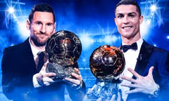 Ronaldo vượt xa Messi ở cuộc bầu chọn Quả Bóng Vàng hay nhất thời đại 