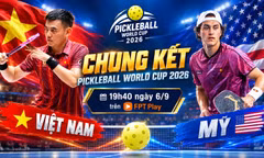 Xem chung kết Pickleball World Cup 2026: Việt Nam vs Mỹ ở đâu?