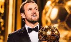 Harry Kane vượt mặt Mbappe và Yamal, giành Quả bóng Vàng 2026