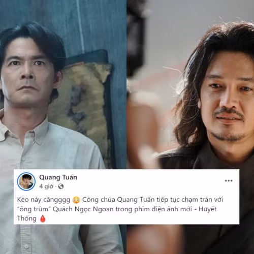 Quang Tuấn lại đóng phim kinh dị, chạm trán "ông trùm" Quách Ngọc Ngoan
