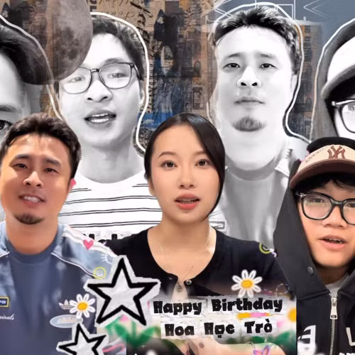 Dàn nghệ sĩ, producer S•HUBE Label gửi lời chúc mừng sinh nhật Hoa Học Trò