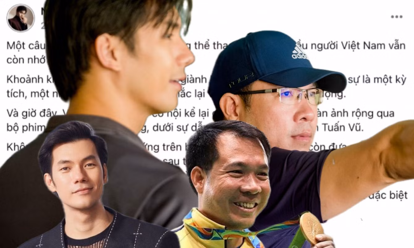 Nhan Phúc Vinh tái hiện hình ảnh của xạ thủ Hoàng Xuân Vinh, đối đầu với ai?