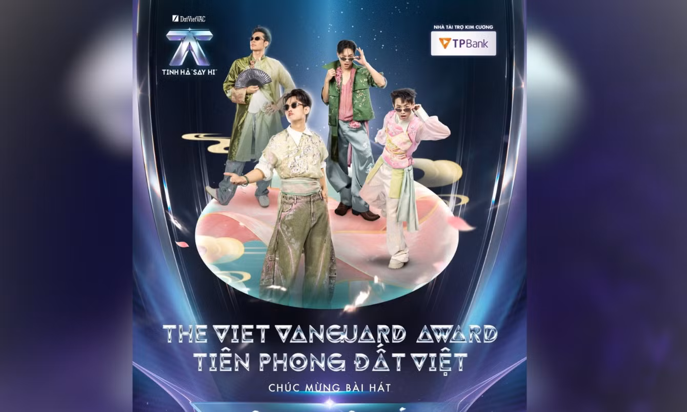 Tinh Hà “Say Hi”: Thêu Hoa Dệt Gấm thắng giải mang “hồn Việt” vào nhạc trẻ