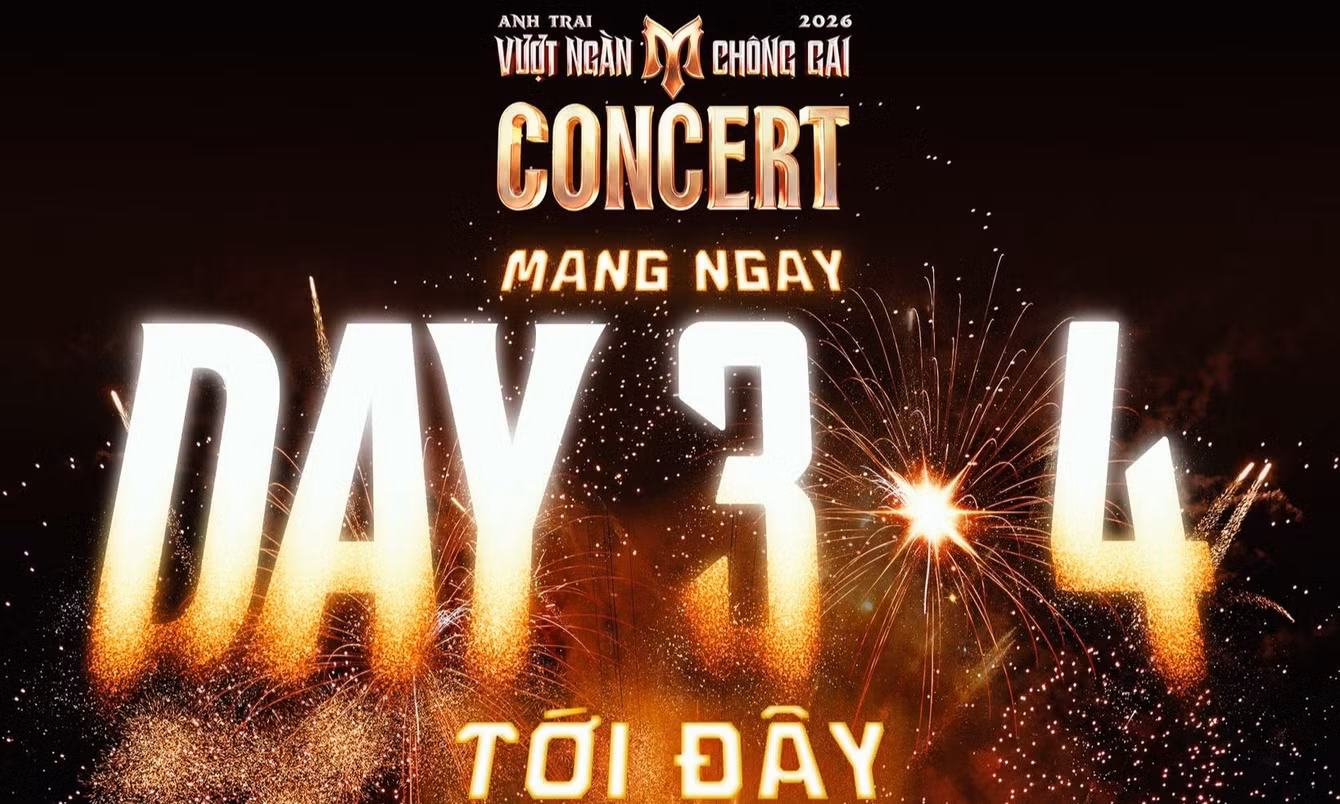 "Mang ngay D3-4 tới đây": Concert ATVNCG 2026 hẹn gặp Gai Con đầu tháng 12 tới