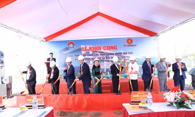 Quỹ Thiện Tâm Vingroup hỗ trợ 70 tỷ đồng xây dự án chăm sóc người già