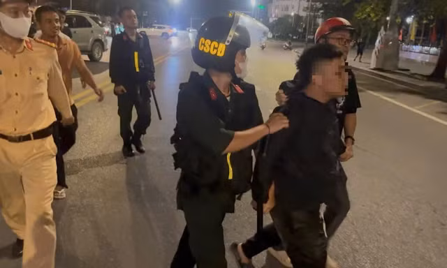 65 thanh, thiếu niên vi phạm giao thông trong một đêm ở Nghệ An