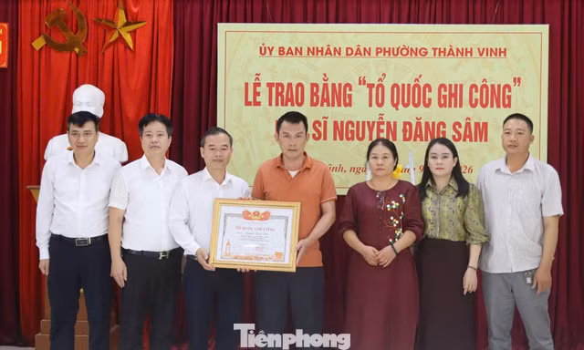 Người thương binh mang thương tật 81% được truy tặng liệt sĩ, trao bằng Tổ quốc ghi công