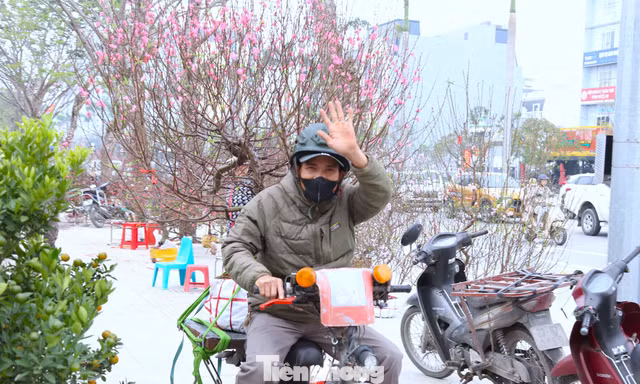 Ngược xuôi những chuyến xe chở hoa, cây cảnh Tết
