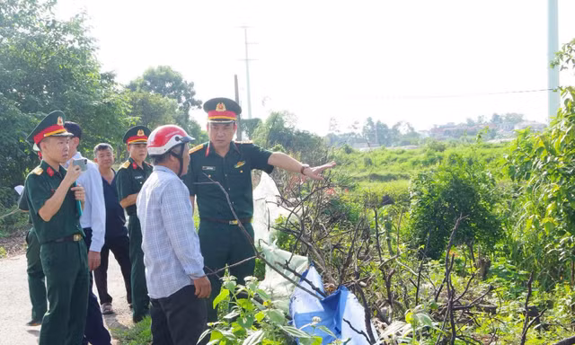 Lần tìm nơi an táng 64 liệt sĩ pháo cao xạ hy sinh trong trận bom năm 1966