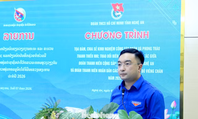 Tuổi trẻ Nghệ An - Viêng Chăn nối dài tình đoàn kết đặc biệt Việt - Lào
