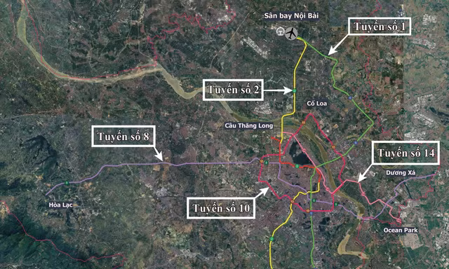 Hà Nội ‘chốt’ hợp đồng hơn 1 triệu tỷ đồng thực hiện cùng lúc 5 tuyến Metro