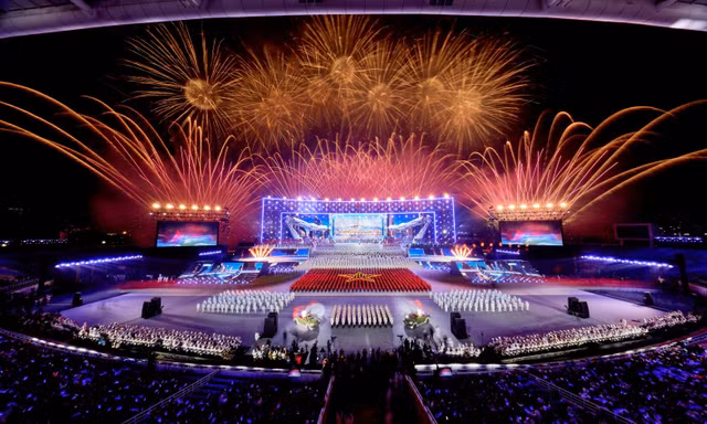 Hà Nội bắn pháo hoa chào mừng Ngày văn hóa Việt Nam 2026
