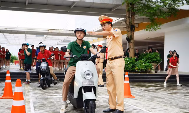 Gần 23.000 người ở Thái Nguyên được đào tạo kỹ năng lái xe máy