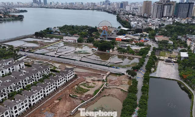 Hoàn thiện cải tạo 3 hồ Sen để chuẩn bị nhận nước bổ cập cho hồ Tây
