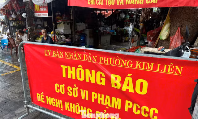 Sở Công Thương Hà Nội yêu cầu báo cáo việc đóng cửa chợ Kim Liên 