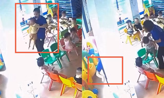 Hà Nội: Làm rõ vụ cháu bé 2 tuổi bị cô giáo đưa vào góc khuất, tát vào mặt