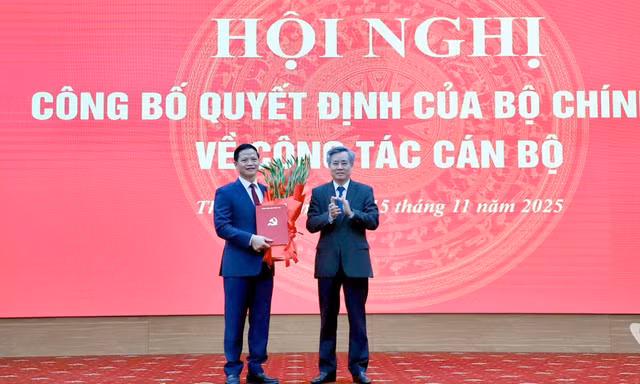 Chủ tịch tỉnh Bắc Ninh được điều động giữ chức Phó Bí thư Tỉnh uỷ Thái Nguyên