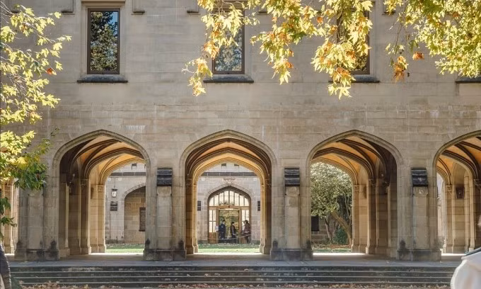 Khuôn viên Đại học Melbourne, Australia. Ảnh minh họa: The University of Melbourne Fanpage