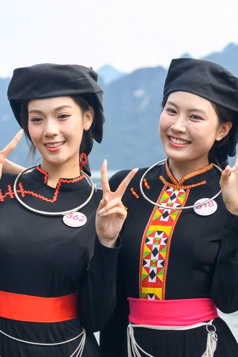 53 cô gái Hoa hậu Việt Nam ngỡ ngàng trước cảnh sắc hồ Na Hang