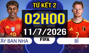 TIN NÓNG WORLD CUP 2026: Nhận định – Dự đoán Tứ kết: Tây Ban Nha vs Bỉ