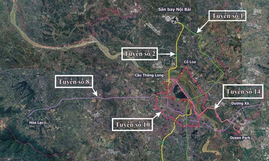Hà Nội ‘chốt’ hợp đồng hơn 1 triệu tỷ đồng thực hiện cùng lúc 5 tuyến Metro