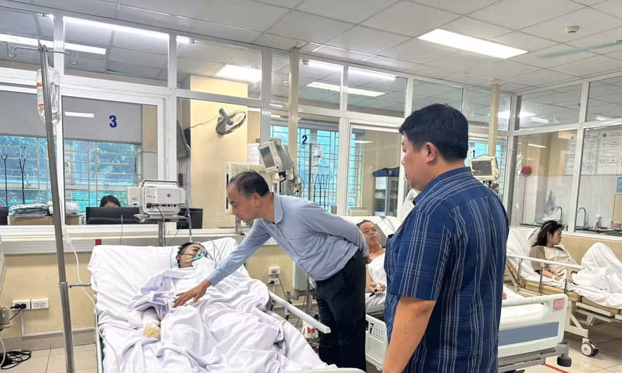 Hà Nội: Thăm hỏi gia đình nạn nhân vụ cháy khiến 5 người tử vong