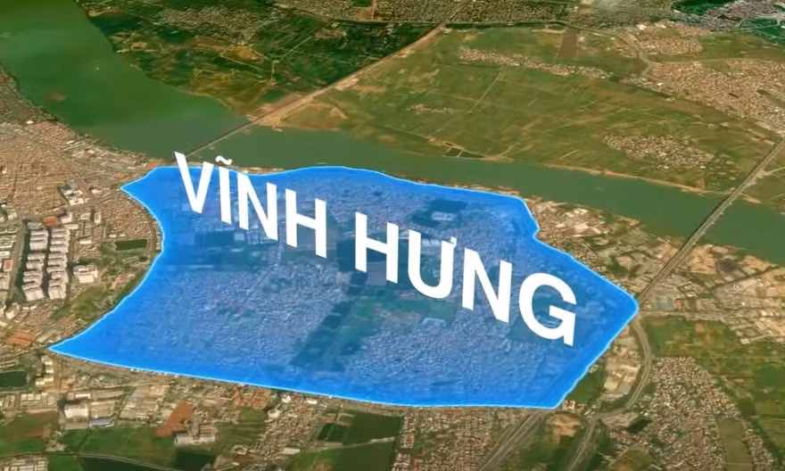 Có gì tại dự án tái thiết đô thị gần 500ha giáp Trục đại lộ sông Hồng