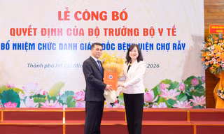 Bộ trưởng Y tế trao quyết định bổ nhiệm Giám đốc Bệnh viện Chợ Rẫy