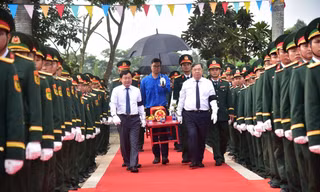 Tây Ninh truy điệu, an táng 173 hài cốt liệt sĩ hy sinh tại Campuchia