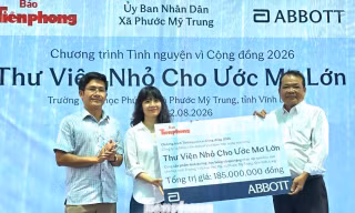 Chương trình 'Tình nguyện vì cộng đồng' lan tỏa tinh thần hiếu học về Vĩnh Long